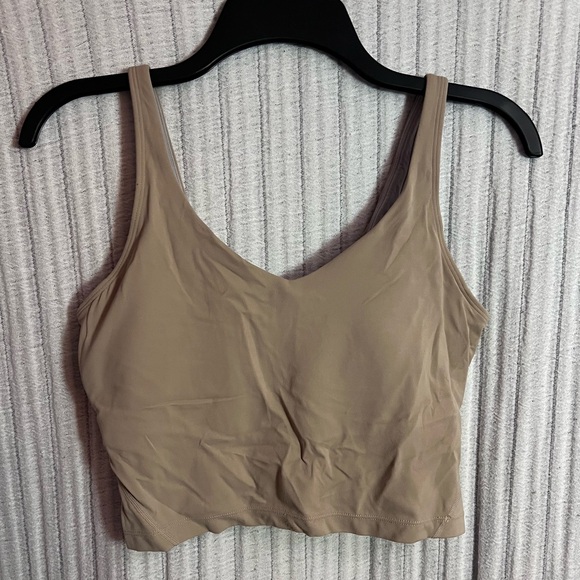 Glowmode Other - Women's Tan Feather Fit Sports Bra Tank